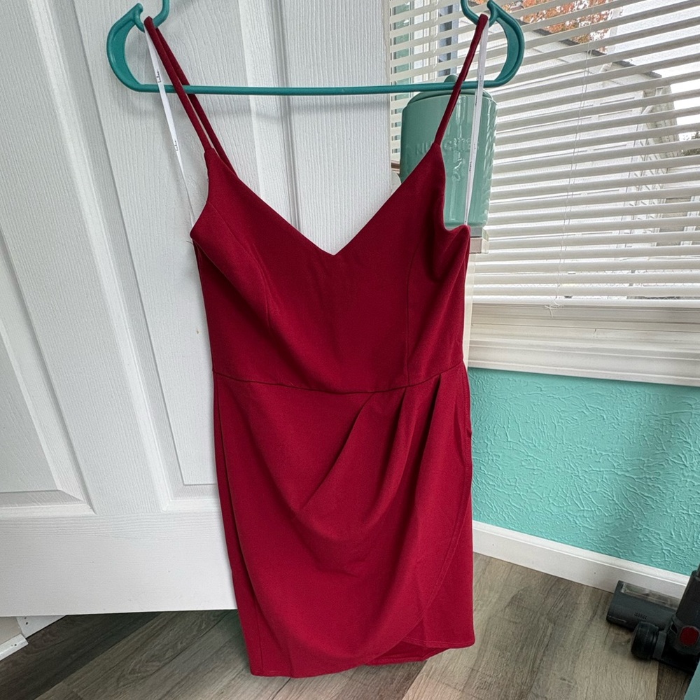 New with tags Lulu's Dark Red Mini Dress